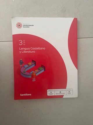 3ESO LENGUA Y LITERATURA CM SANTILLANA