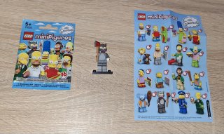 Lego Minifigura 71005 The Simpsons Scratchy