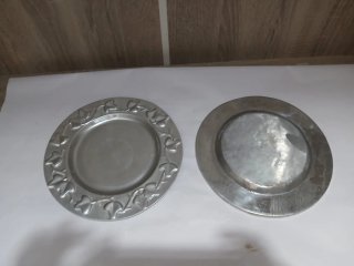 2 Platos Decorativos Vintage Metal 640513971