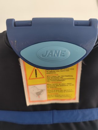 Hamaca bebé Jané azul