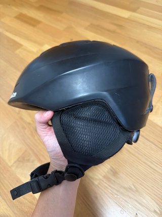 Casco esquí Wed'ze H300 Negro Regulable talla M