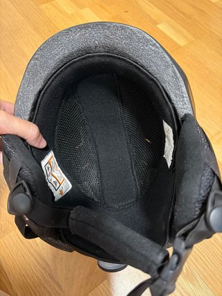 Casco esquí Wed'ze H300 Negro Regulable talla M