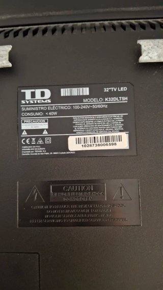 Televisor TD Systems 32 LED