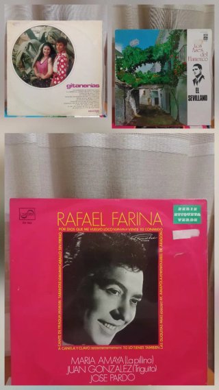 Lote 26 vinilos Flamenco