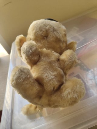 Perrito de peluche suave