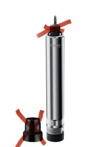 Bomba de pozo GARDENA Premium 6000/5 inox