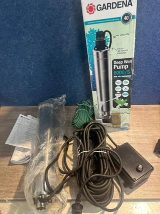 Bomba de pozo GARDENA Premium 6000/5 inox
