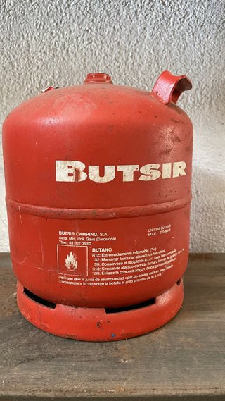 Bombona de camping Butsir Roja