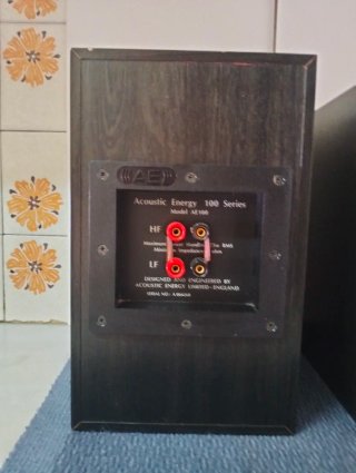 Altavoces Acoustic Energy AE100 Negros