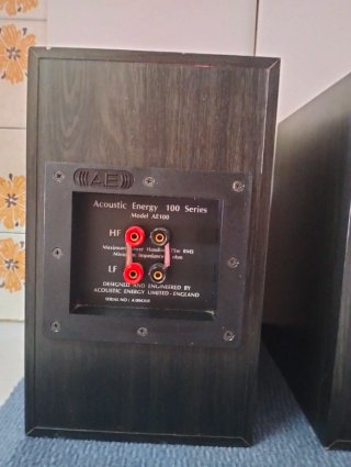 Altavoces Acoustic Energy AE100 Negros