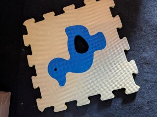 Alfombra Foam Puzzle Multicolor