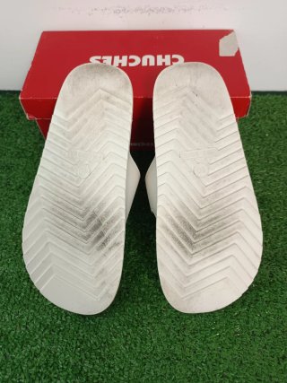 Sandalias Fumaikang Blancas Doble Hebilla