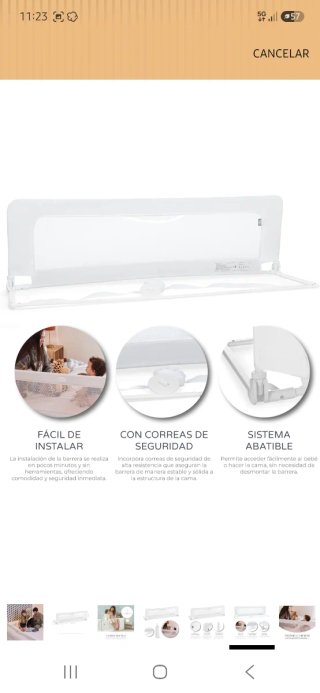 Barrera de Seguridad BabyWorld 150cm