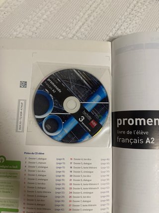Promenade, français A2, 3 Secundaria Cahier d'a...