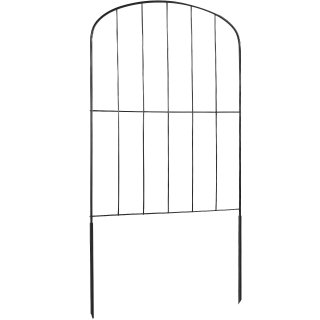Recinzione Giardino Metallo Decorativa 10 Pezzi