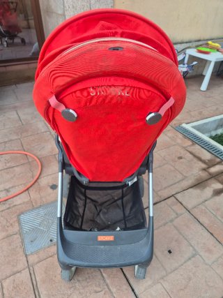 Silla de paseo Stokke Scoot Urban Roja