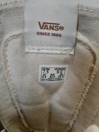 Vans Sk8-Hi Zapatillas Negras Talla 40