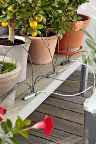 Riego automático GARDENA 36 macetas kit completo