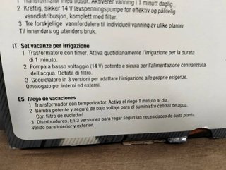 Riego automático GARDENA 36 macetas kit completo