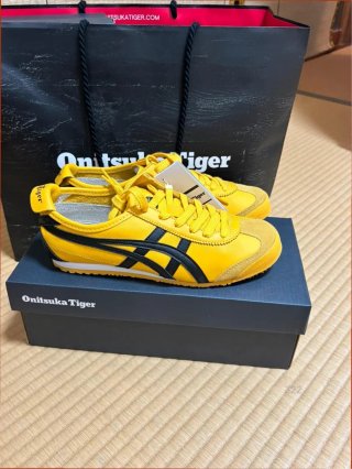 Onitsuka Tiger Mexico 66 Talla 40 Amarillo/Negro