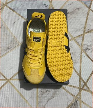 Onitsuka Tiger MEXICO 66 Talla 43.5 Amarillo/Negro