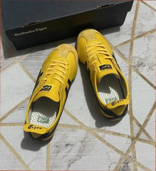 Onitsuka Tiger MEXICO 66 Talla 43.5 Amarillo/Negro