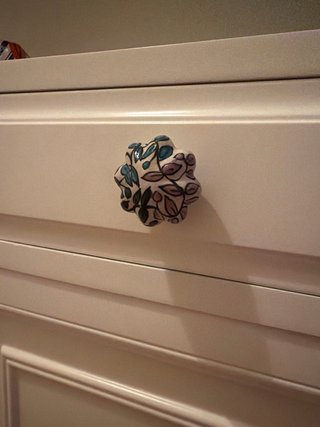 Aparador madera maciza lacado blanco