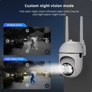Camara de Vigilancia Seguridad IP Exterior HD APP