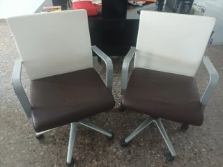 2 Sillas giratorias oficina