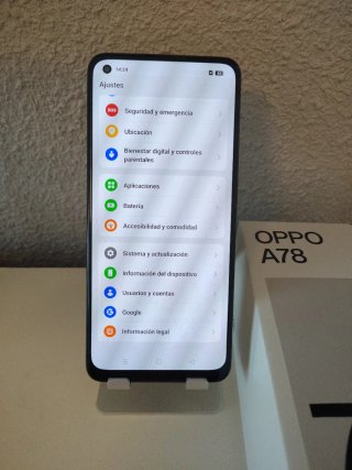 Oppo A78 5G 128GB – Buen estado+ caja y accesorios