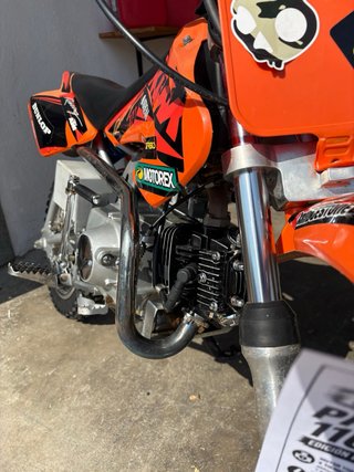Moto Minicross KTM Replica Naranja/Negra