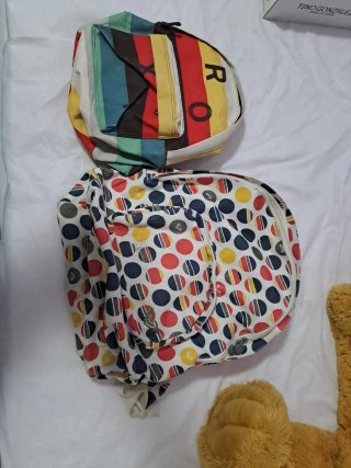 Lote 2 Mochilas Roxy Multicolor
