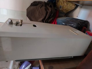 Calentador de gas Neckar Beige