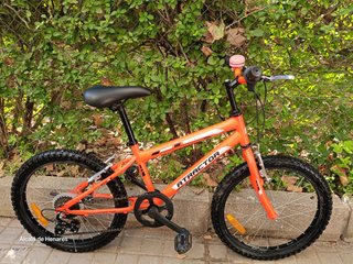 Bicicleta infantil Atractor 20" Naranja
