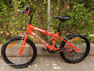 Bicicleta infantil Atractor 20" Naranja
