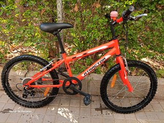 Bicicleta infantil Atractor 20" Naranja