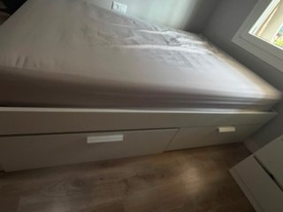 Estructura Cama Brimnes Ikea Blanca