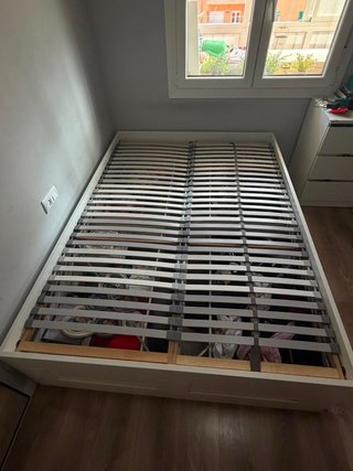 Estructura Cama Brimnes Ikea Blanca