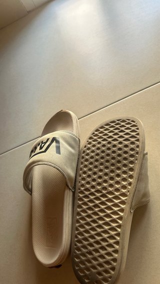 Sandalias Vans Beige Originales