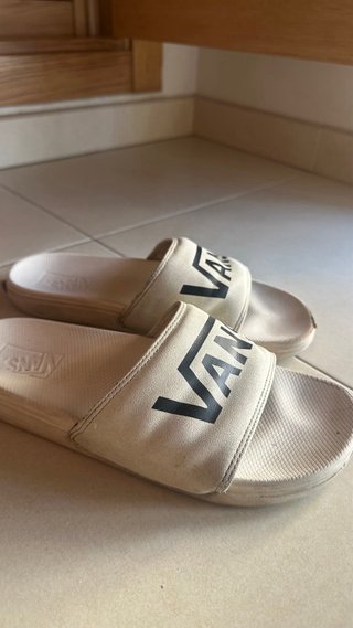 Sandalias Vans Beige Originales