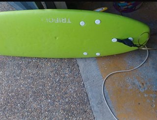 Tabla de surf verde 6' TRIFOIL