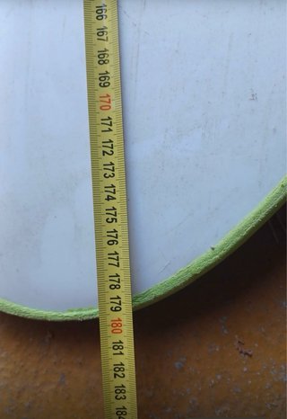 Tabla de surf verde 6' TRIFOIL