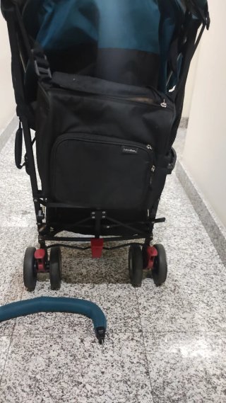 Carrito Silver Cross Pop Star, negra y verde oscur