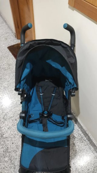 Carrito Silver Cross Pop Star, negra y verde oscur