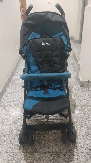 Carrito Silver Cross Pop Star, negra y verde oscur