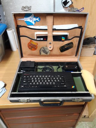 Ordenador Sinclair ZX Spectrum+