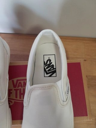 Vans Slip-On Checkerboard Beige/Blanco Talla 36