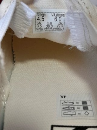 Vans Slip-On Checkerboard Beige/Blanco Talla 36