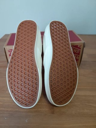 Vans Slip-On Checkerboard Beige/Blanco Talla 36