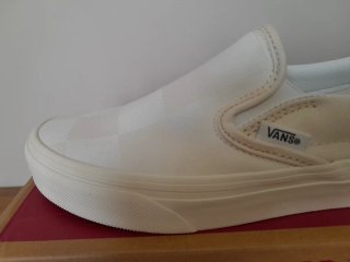 Vans Slip-On Checkerboard Beige/Blanco Talla 36